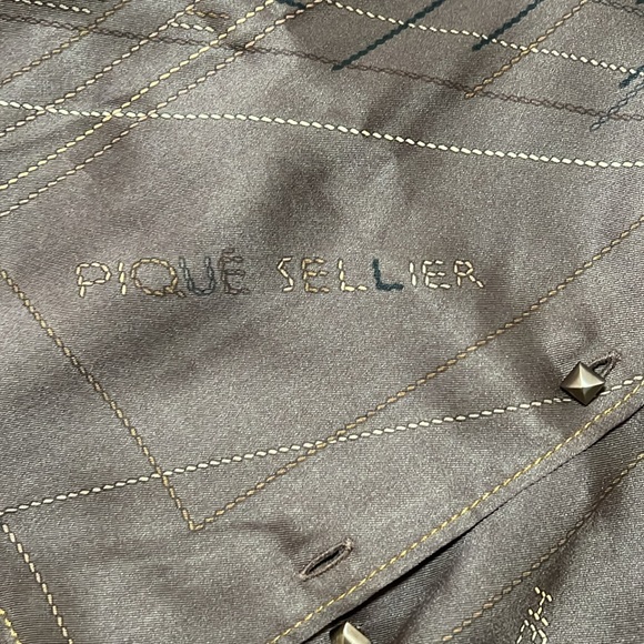 Hermes’ Maison silk shirt Plque-sellier print size 38 FR. size M - Picture 8 of 8